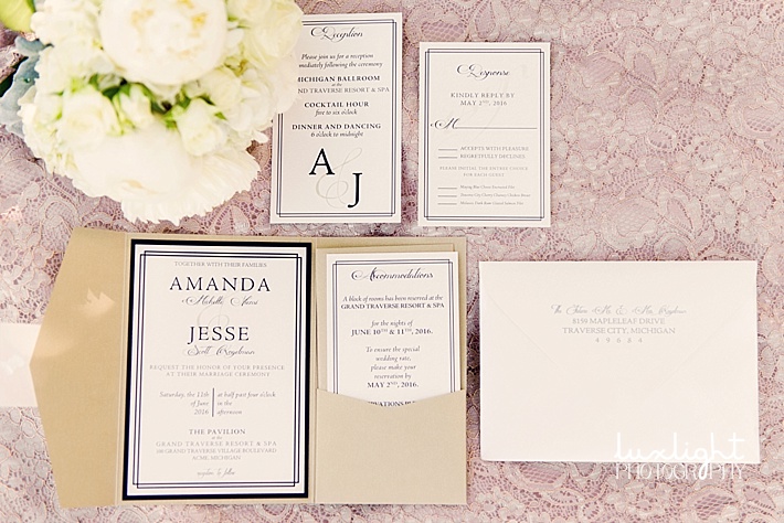 rose gold wedding invitations 
