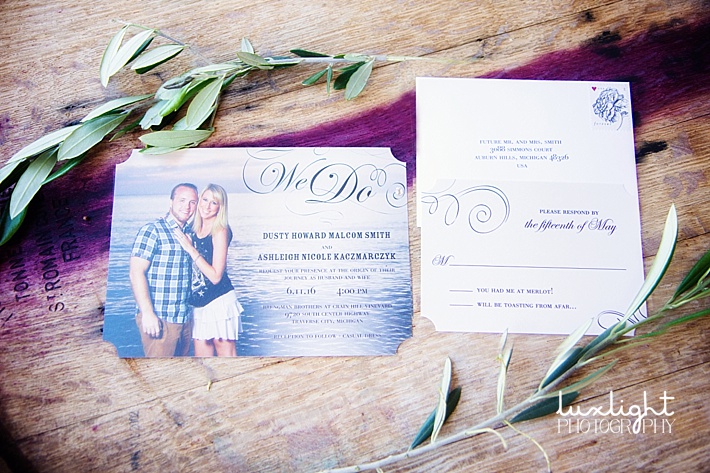 italy inspired wedding invitations