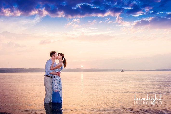 in the waters of lake michigan engagement 