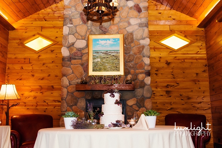 cabin theme wedding 