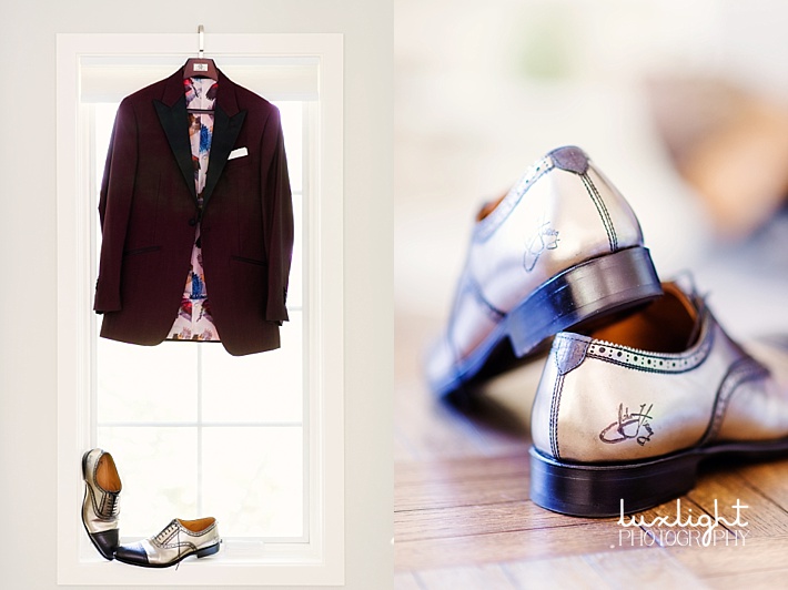 hipster wedding shoes and coat