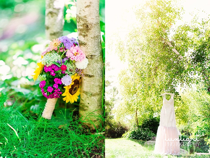DIY floral wedding bouquet 