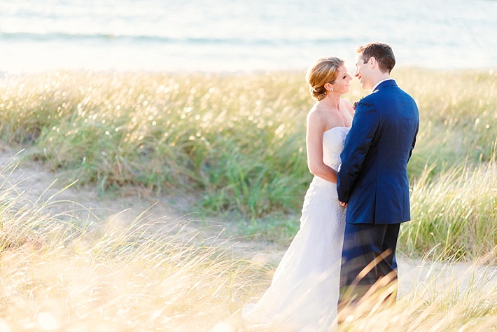 Outdoor Beach Inspired Wedding In Frankfort Michigan