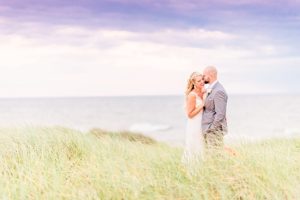 summer beach wedding photography on lake michigan in grand haven michigan
