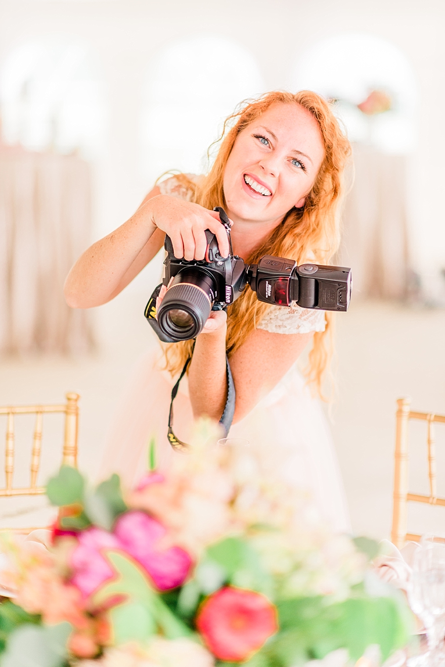 behind the scenes wedding photographer in michigan
