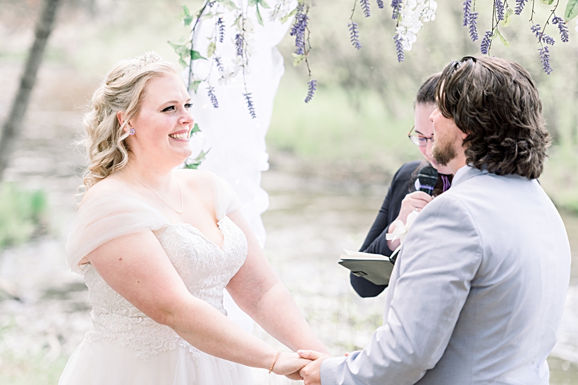 lilac inspired spring wedding photography in northern michigan