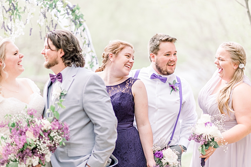 lilac inspired spring wedding photography in northern michigan